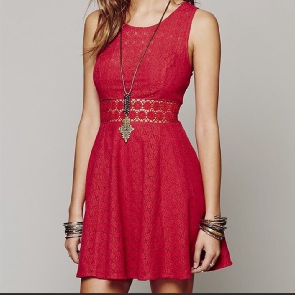 Free people fitted with daisies dress